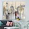 Designart - Love in Paris I - Romantic French Country Gallery-wrapped Canvas